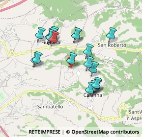 Mappa Via Imperio Inferiore, 89050 Calanna RC, Italia (1.836)