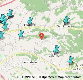 Mappa Via Imperio Inferiore, 89050 Calanna RC, Italia (3.711)