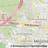 地図 Messina