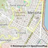 Mapa Messina