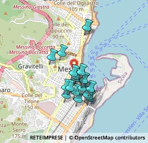 Mappa Piazza Antonello, 98122 Messina ME, Italia (0.7465)