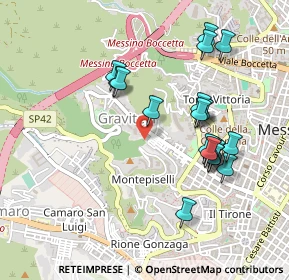 Mappa Via Piombino, 98122 Messina ME, Italia (0.518)