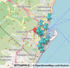 Mappa Via Piombino, 98122 Messina ME, Italia (1.42636)