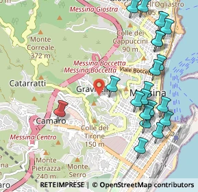 Mappa Via Piombino, 98122 Messina ME, Italia (1.354)