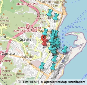 Mappa Via Malvizzi, 98122 Messina ME, Italia (0.76)