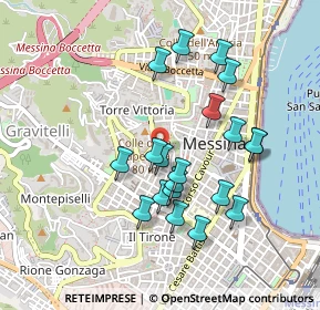 Mappa Via Malvizzi, 98122 Messina ME, Italia (0.474)