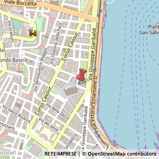 Mappa Via Argentieri, 2, 98122 Messina, Messina (Sicilia)