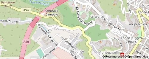 Mappa Messina