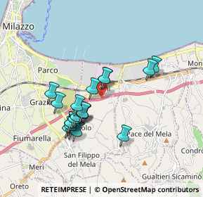 Mappa A20, 98044 San Filippo del Mela ME, Italia (1.7415)