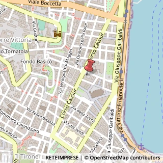 Mappa Via Consolato del Mare, 41, 98122 Messina, Messina (Sicilia)