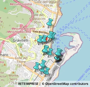 Mappa Via Loggia dei Mercanti, 98122 Messina ME, Italia (0.8785)
