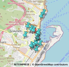Mappa Via Loggia dei Mercanti, 98122 Messina ME, Italia (0.7025)