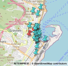 Mappa Via Loggia dei Mercanti, 98122 Messina ME, Italia (0.619)
