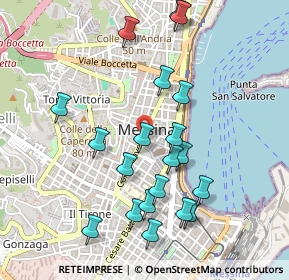 Mappa Via Loggia dei Mercanti, 98122 Messina ME, Italia (0.5575)