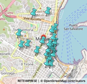 Mappa Via Loggia dei Mercanti, 98122 Messina ME, Italia (0.43)