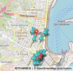 Mappa Via Loggia dei Mercanti, 98122 Messina ME, Italia (0.636)
