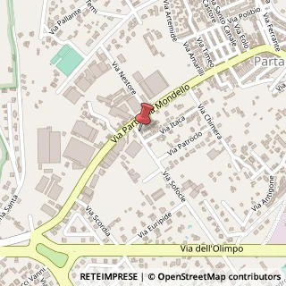 Mappa Via Sofocle, 2, 90151 Palermo, Palermo (Sicilia)