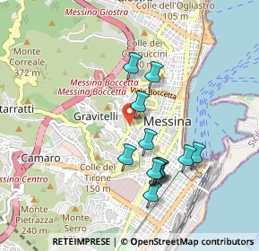 Mappa Via G. A, 98122 Messina ME, Italia (0.93583)