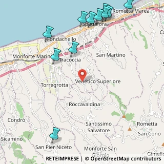 Mappa Via Circonvallazione, 98040 Valdina ME, Italia (3.33091)