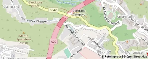 Mappa Messina