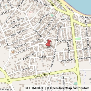Mappa Via dell'Ulivo, 7, 90149 Palermo, Palermo (Sicilia)