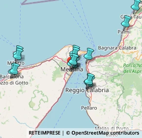 Mappa Via Dina e Clarenza, 98122 Messina ME, Italia (15.13438)