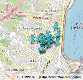 Mappa Via mura dei Gentili, 98122 Messina ME, Italia (0.2645)