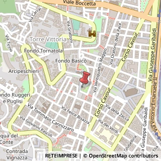 Mappa Via Dina e Clarenza, 14, 98122 Messina, Messina (Sicilia)
