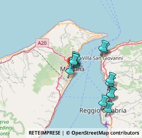 Mappa Via Dina e Clarenza, 98122 Messina ME, Italia (7.10538)