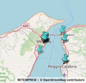 Mappa Via Dina e Clarenza, 98122 Messina ME, Italia (4.49188)