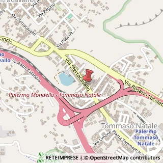 Mappa Via Sferracavallo, 106, 90147 Palermo, Palermo (Sicilia)