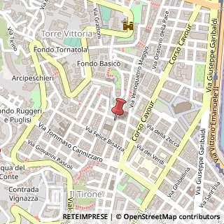 Mappa Via Peculio Frumentario, 3, 98122 Messina, Messina (Sicilia)