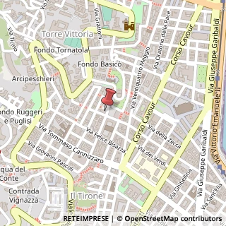 Mappa Via Dama Bianca, 1, 98122 Messina, Messina (Sicilia)