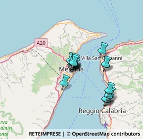 Mappa Zona pedonale, 98122 Messina ME, Italia (5.46053)