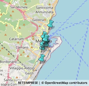 Mappa Zona pedonale, 98122 Messina ME, Italia (0.67727)