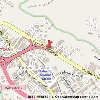 Mappa Via Rosario Nicoletti, 48, 90147 Palermo, Palermo (Sicilia)