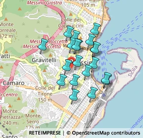 Mappa Via S. Sebastiano, 98122 Messina ME, Italia (0.7375)