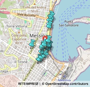 Mappa Via S. Giacomo, 98122 Messina ME, Italia (0.3275)