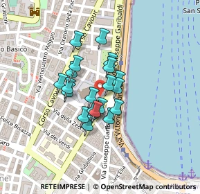 Mappa Via S. Giacomo, 98122 Messina ME, Italia (0.1595)