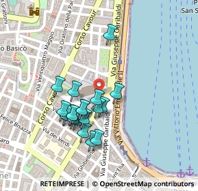 Mappa Via S. Giacomo, 98122 Messina ME, Italia (0.2165)