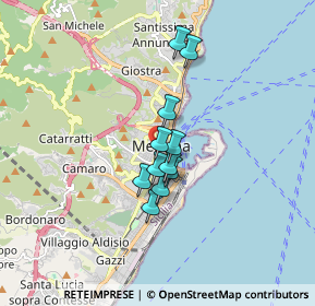 Mappa 98122 Messina ME, Italia (1.26909)