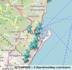 Mappa Via Cavour, 98122 Messina ME, Italia (2.04091)