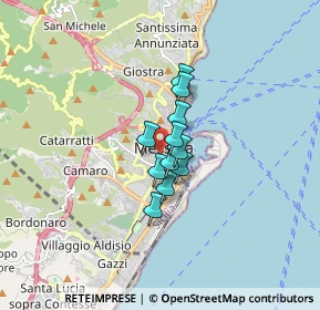 Mappa 98122 Messina ME, Italia (0.98545)