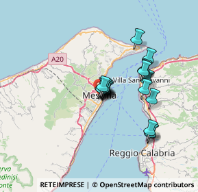 Mappa 98122 Messina ME, Italia (5.4775)