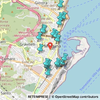 Mappa 98122 Messina ME, Italia (0.969)