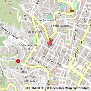 Mappa Via Felice Bisazza, 48, 98122 Messina, Messina (Sicilia)