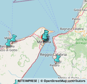 Mappa Via Sacro Cuore di Gesù, 98122 Messina ME, Italia (21.17636)