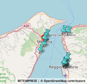 Mappa Via Sacro Cuore di Gesù, 98122 Messina ME, Italia (8.69333)