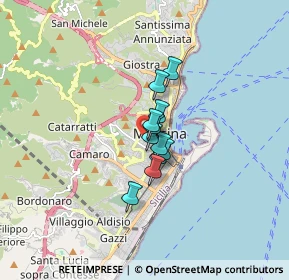 Mappa Via Sacro Cuore di Gesù, 98122 Messina ME, Italia (0.93818)