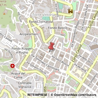 Mappa Via S. Sebastiano, 9, 98122 Messina ME, Italia, 98122 Messina, Messina (Sicilia)